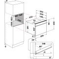 W7 MW461 ANKASTRE  ÇELİK  MİKRODALGA