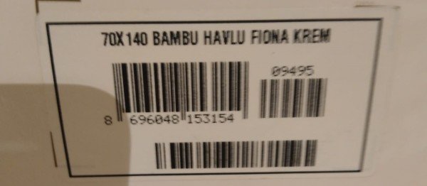 TAÇ FIONA 70X140 BAMBU BANYO HAVLUSU KREM