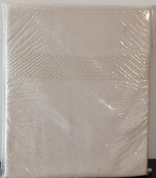 TAÇ  70X140 BAMBU BANYO HAVLUSU SOLID  KREM