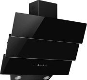 MOD3003 BL SİYAH CAM 90 CM DAVLUMBAZ