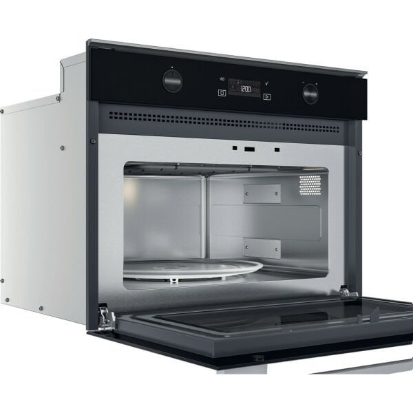W7 MW541 SAF ANKASTRE  SİYAH CAM VE ÇELİK  MİKRODALGA
