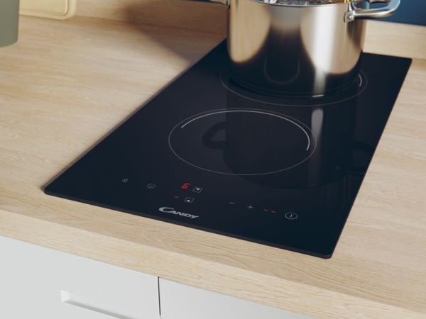 CDH30 Elektrikli 2 li Domino Vetroseramik Ocak