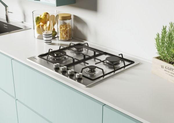 CHW6BF4WPX 60 CM 4 GÖZLÜ SILVER  OCAK