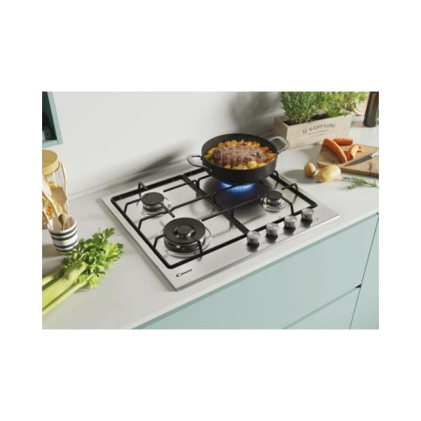 CHW6BF4WPX 60 CM 4 GÖZLÜ SILVER  OCAK