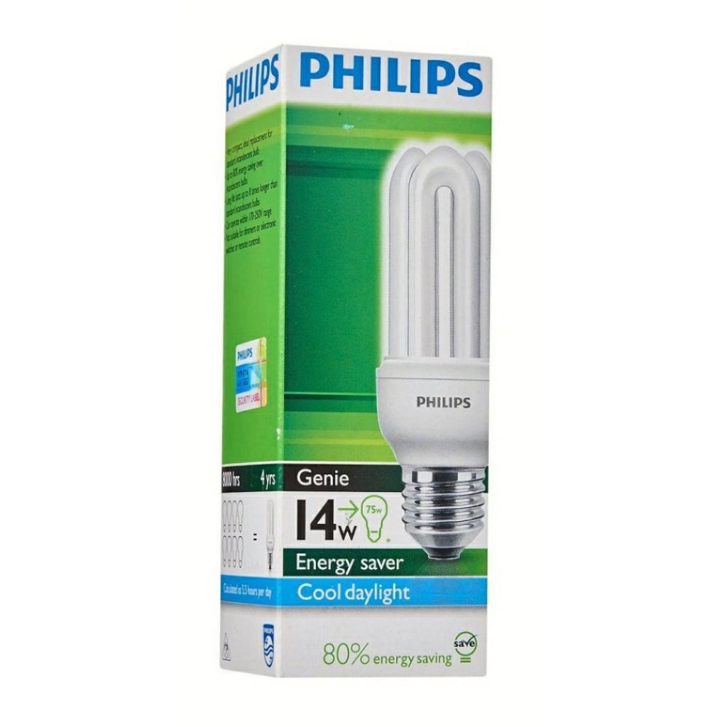 ECON GENIE 14 W E27 WW 220-240V 1PF/6