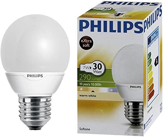 ECON SOFT TONE 7 W E27 WW 220-240V 1PF/6