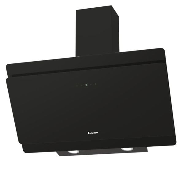 CVMA90N SİYAH CAM 60 CM DAVLUMBAZ