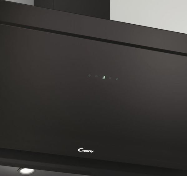 CVMA90N SİYAH CAM 60 CM DAVLUMBAZ