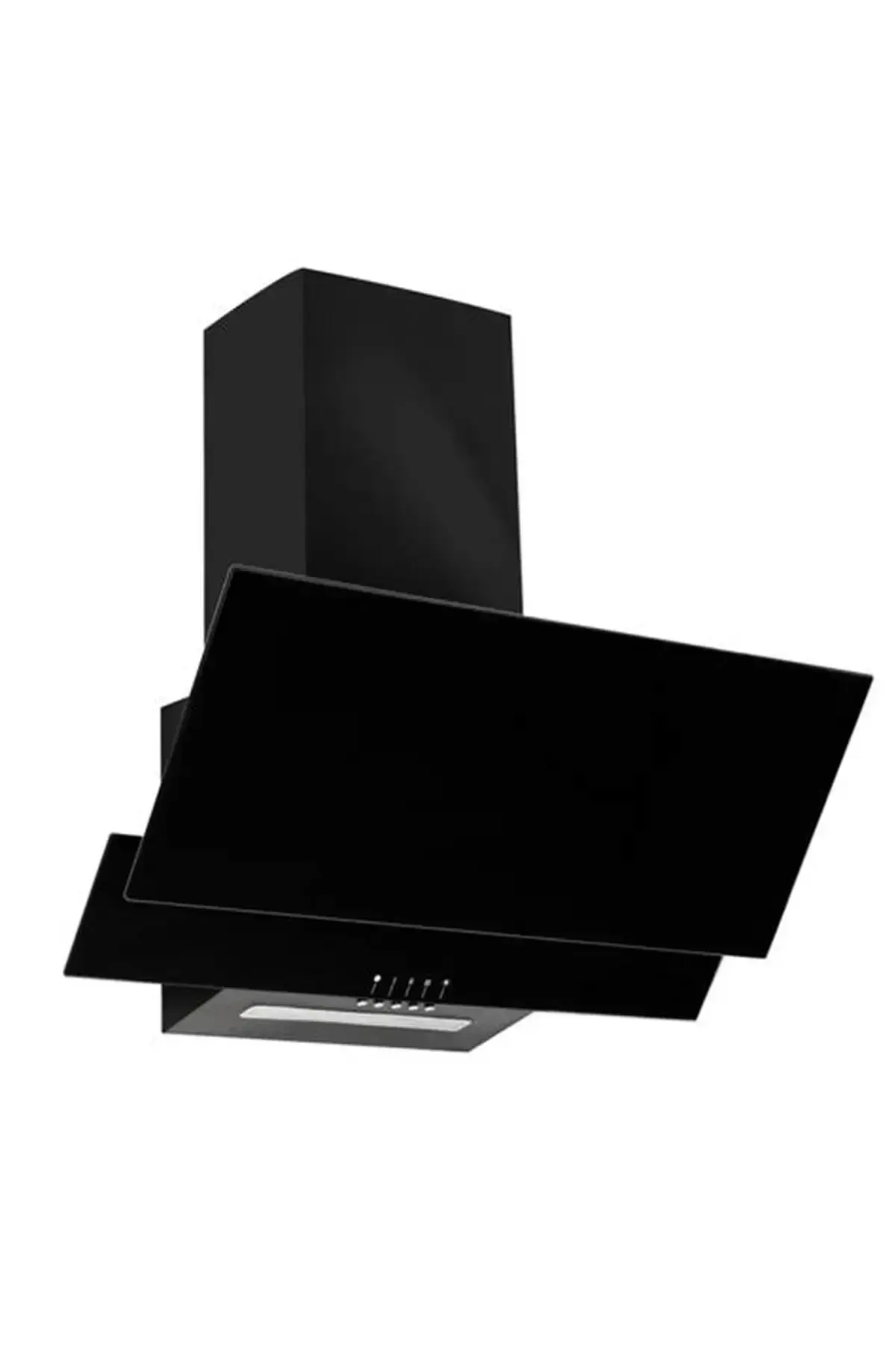 MOD3000 GX  BL  90 CM   SİYAH CAM DAVLUMBAZ