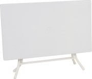 BEYAZ 60X100CM METAL AYAK KATLANIR MASA