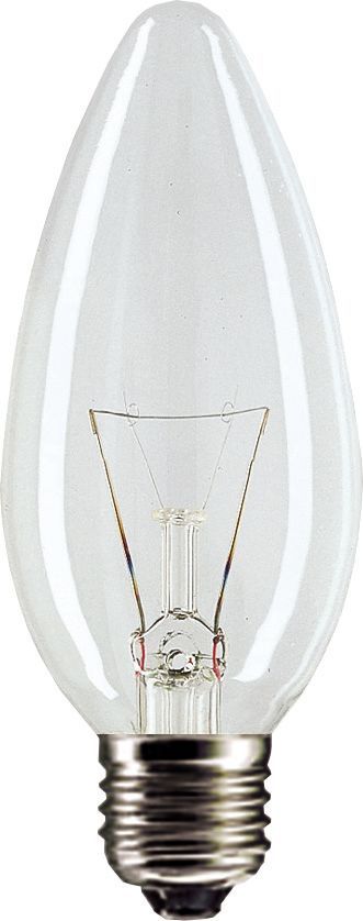 40W E27 220-240V B35 CL AVİZE AMPÜLÜ