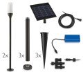 Dış Mekan LED Solar Panelli Yol Aydınlatma 2 adet